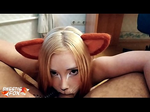 ❤️ कित्सुने तिच्या तोंडात डिक आणि कम गिळले ❤️❌  अश्लील mr.hentaisea-com.ru